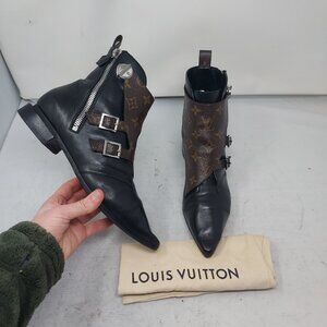 Louis Vuitton Black Jumble LV Monogram Boot